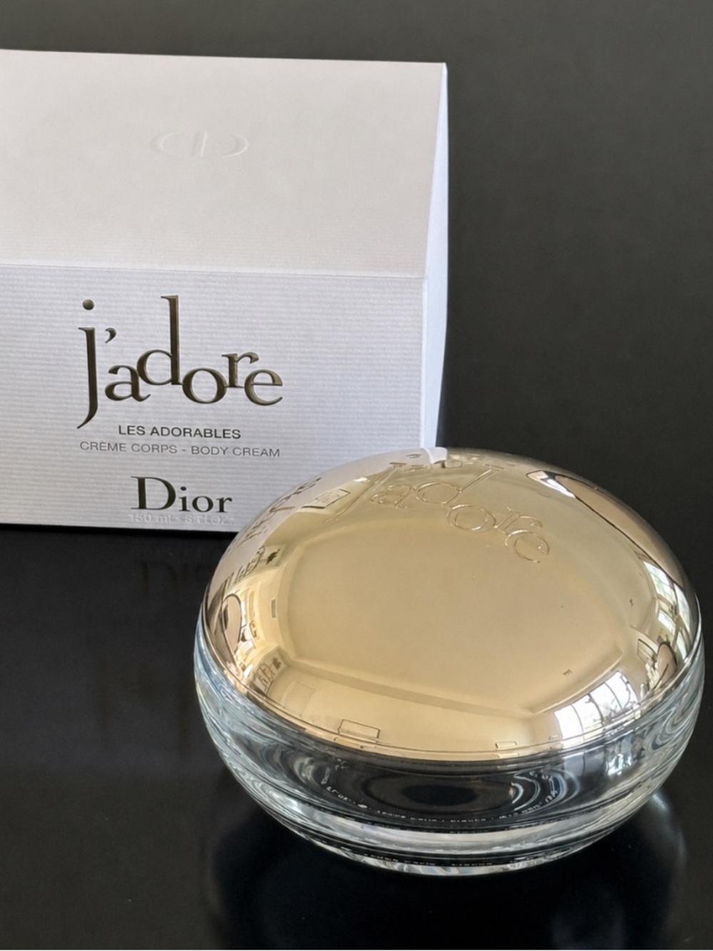 Dior *EMPTY*  J’adore Glass Jar